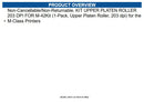 Honeywell ROL15-2847-01 Upper Platen Roller Kit