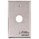 HES RP-23 Remote Wall Plate with Hole for Piezo Sounders and Buzzers Single Gang