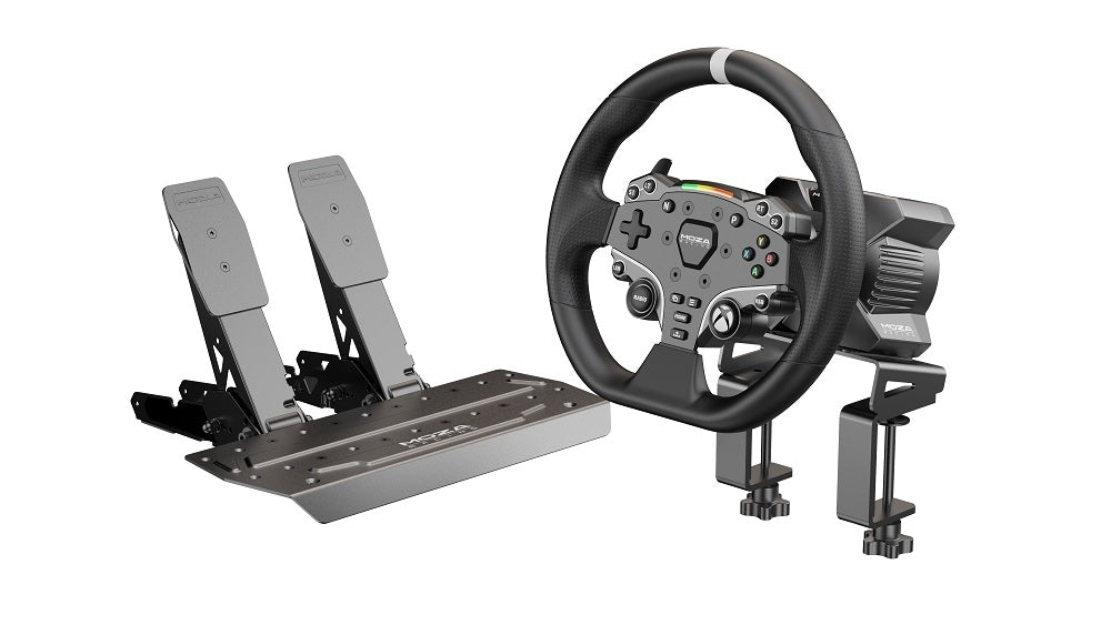 MOZA RACING RS053 Game R3 Racing Wheel and Pedals Black Retail for XBOX & PC