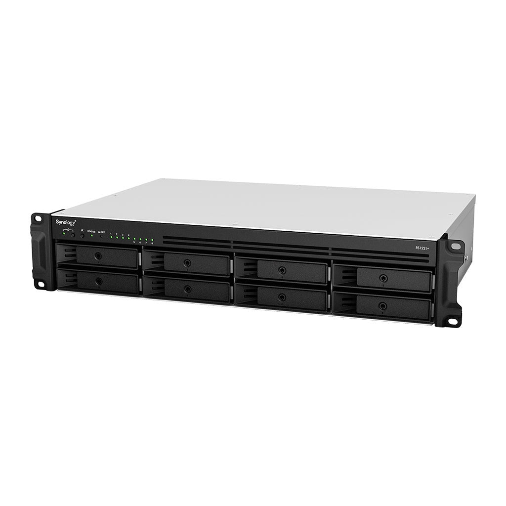 Synology RS1221+ Network Attached Storage 8 bay RackStation (Diskless)