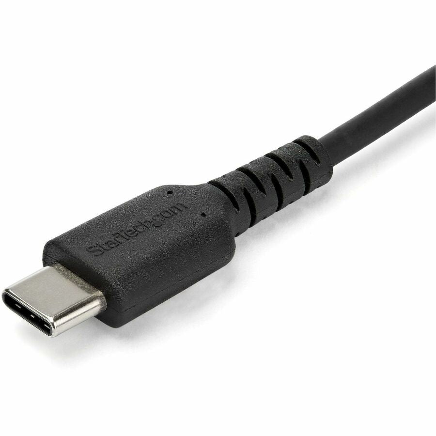StarTech RUSB2AC1MB 1m USB A to USB C Charging Cable -Durable Fast Charge & Sync