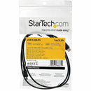 StarTech RUSB2AC1MB 1m USB A to USB C Charging Cable -Durable Fast Charge & Sync