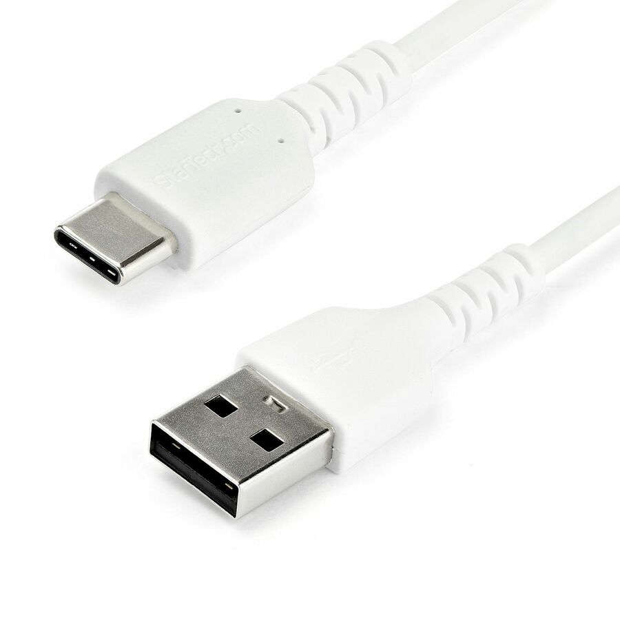 StarTech RUSB2AC2MW 2m USB A to USB C Charging Cable -Durable Fast Charge & Sync