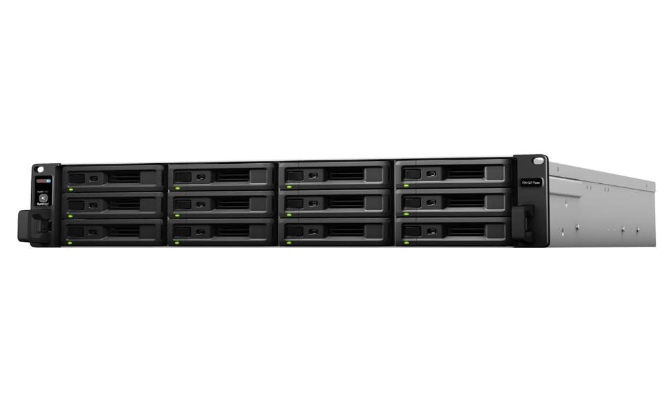 Synology RX1217sas Storage enclosure - 12 bays (SATA-600 / SAS) - rack-mountable