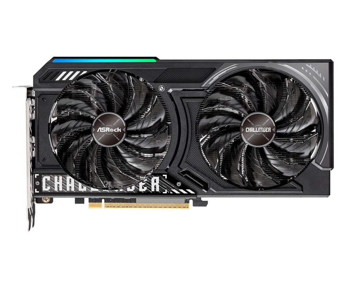 ASRock RX9060XT CL 8GO Video Card -AMD Radeon RX 9060 XT Challenger 8GB OC GDDR6