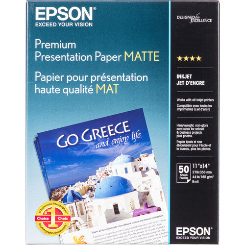 Epson S041468 Very High Resolution Print Paper - 97 Brightness - 94% Opacity