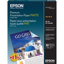 Epson S041568 Premium Double-sided Matte Paper - 103 Brightness