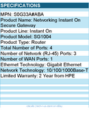 HPE S0G33A#ABA Aruba Networking Instant On Secure Gateway - Router