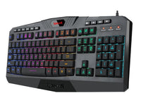 REDRAGON S101-5 Keyboard and mouse set - backlit - USB - RGB full color backlit