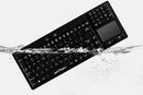 Seal Shield S108PG WASHABLE SILICONE KEYBOARD BLACK - USB Wired