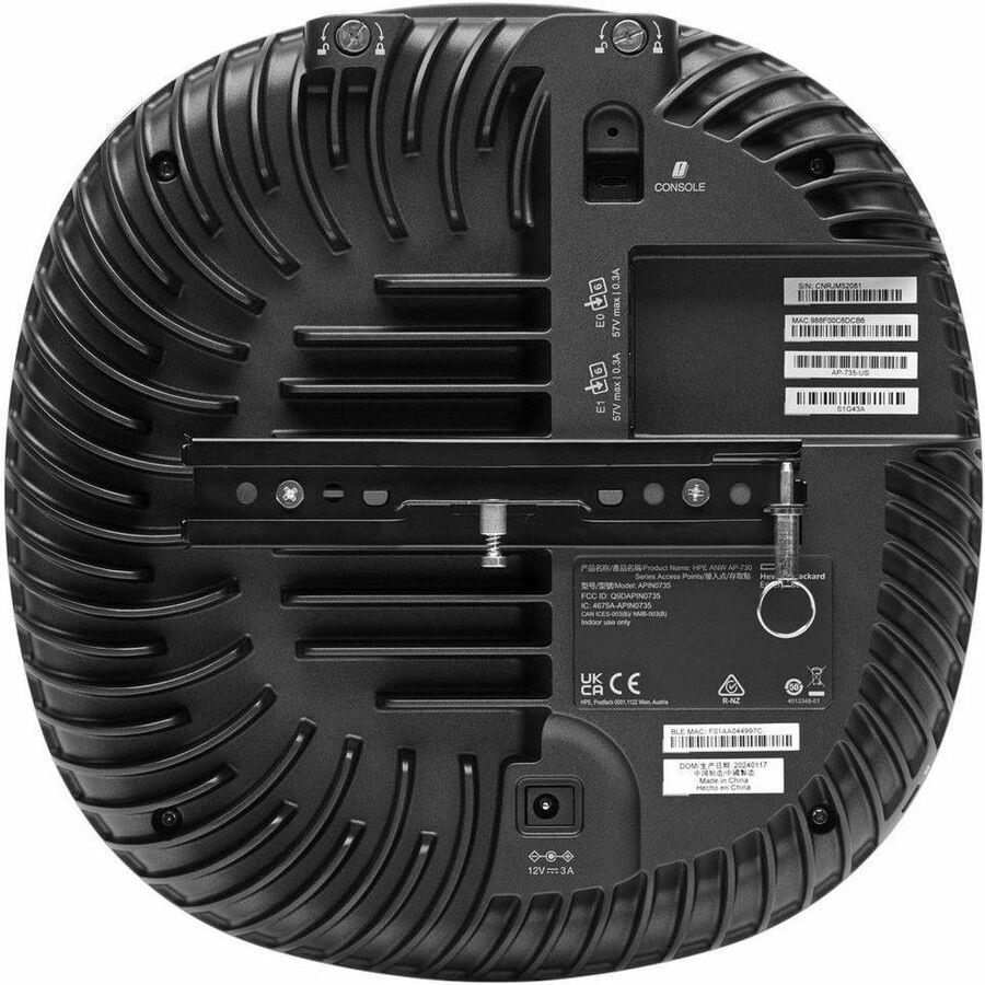 HPE S1G43A Aruba AP-735 Tri Band Wi-Fi 7 - 9.30 Gbit/s Wireless Access Point
