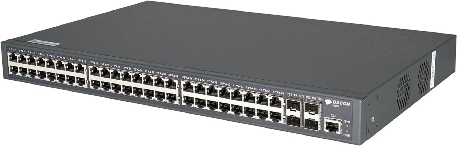 BDCOM S2900-48T4X-2AC L3-lite Series S2900-48T4X - switch - 48 ports - managed