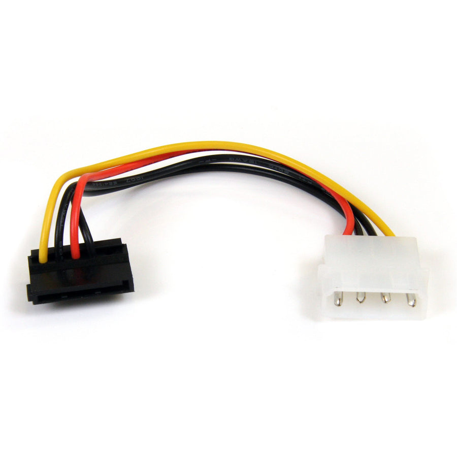 StarTech SATAPOWADAPR 6inch 4 Pin Molex to Right Angle SATA Power Adapter RTL
