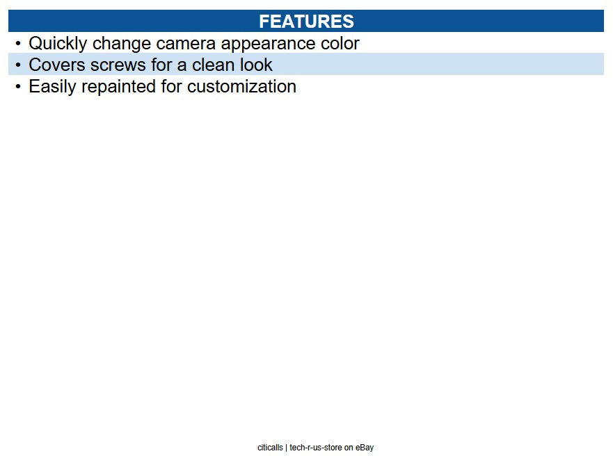 Hanwha SBC-160BFDome Cover for XNF-9013RV, Black, Pack of 6