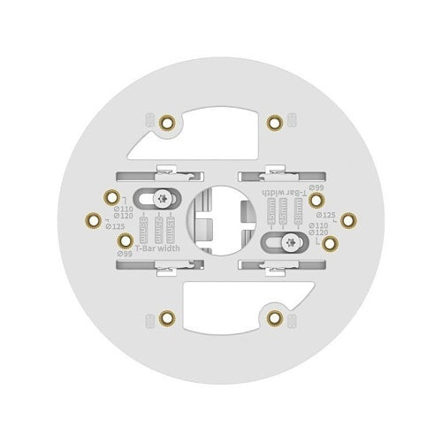 Hanwha SBP-140CMT Tile Grid Ceiling Mount - Aluminum - White