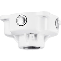 Hanwha SBP-302CMBW Ceiling Mount for Network Camera - White - Aluminum