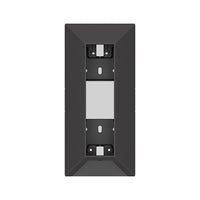 Hanwha SBS-165B Surface Mount Backbox for Video Intercom TID-600R, Black