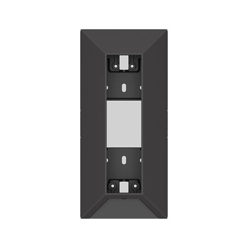Hanwha SBS-165B Surface Mount Backbox for Video Intercom TID-600R, Black
