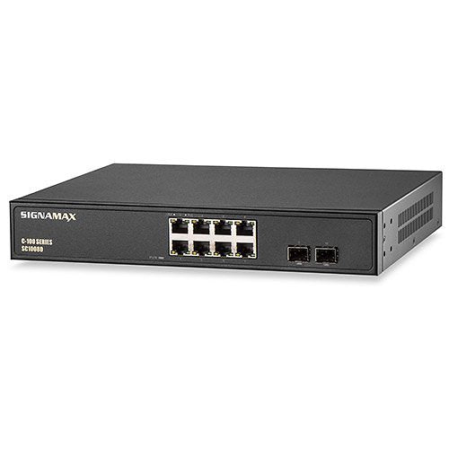 Signamax SC10080 C-100 8 Port Gigabit PoE+ Switch