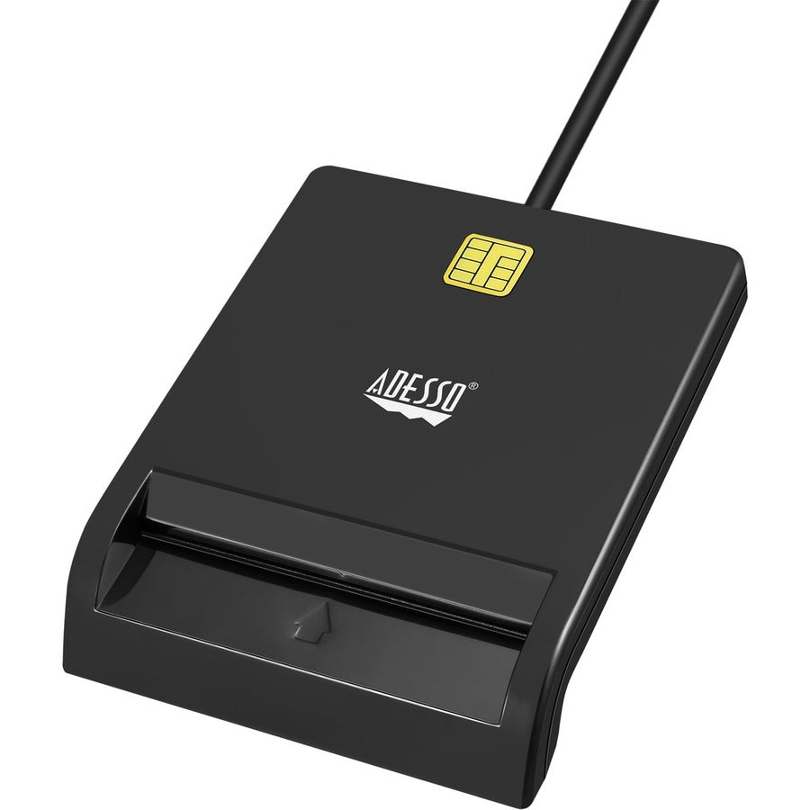 Adesso SCR-100-TAA SCR-100 Smart Card Reader - Contact - Cable - USB 2.0