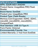 SanDisk SDDR-A631-ANGNN ImageMate PRO Flash Reader