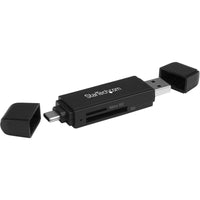 StarTech SDMSDRWU3AC USB 3.0 Memory Card Reader for SD and microSD Cards
