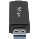 StarTech SDMSDRWU3AC USB 3.0 Memory Card Reader for SD and microSD Cards