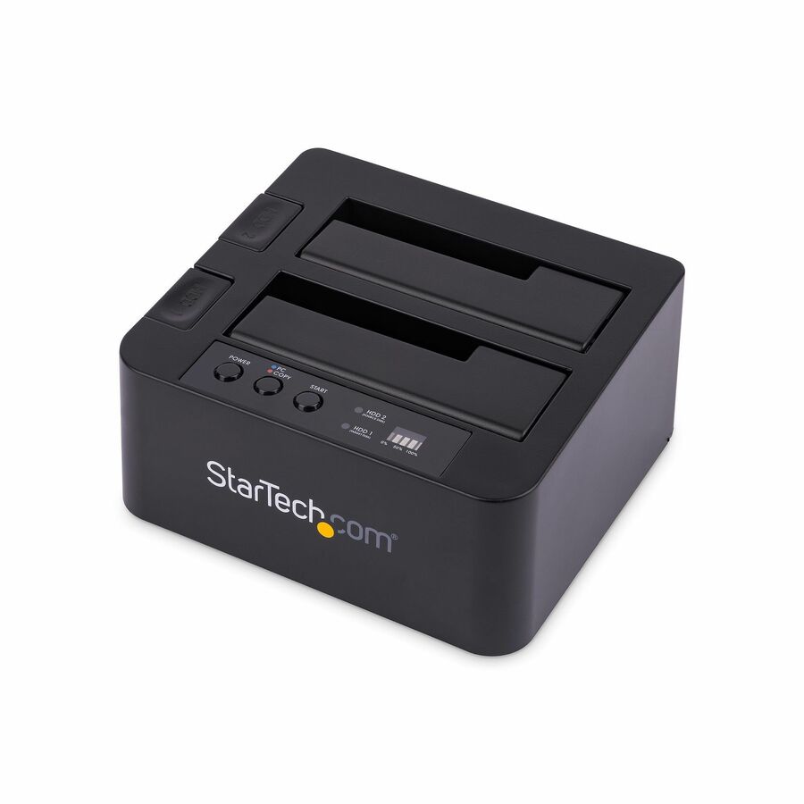 StarTech SDOCK2U313R Standalone Hard Drive Duplicator, External Dual Bay HDD/SSD