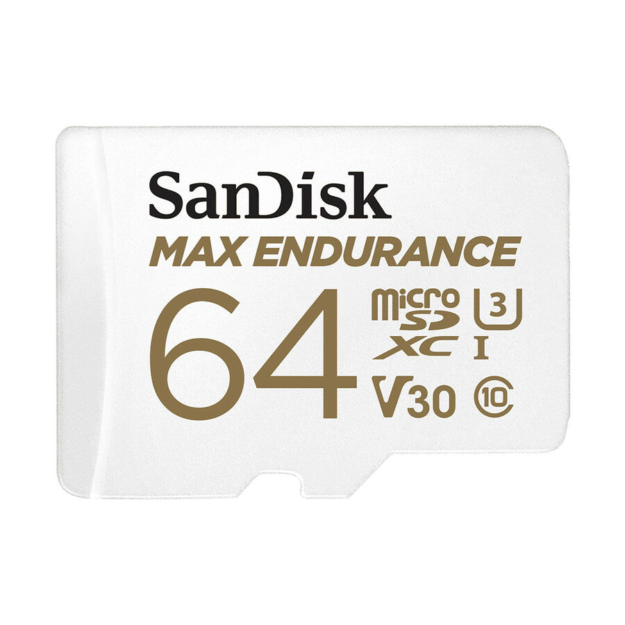 SanDisk SDSQQVR-064G-AN6IA MAX ENDURANCE 64 GB Class 10/UHS-I (U3) microSDHC