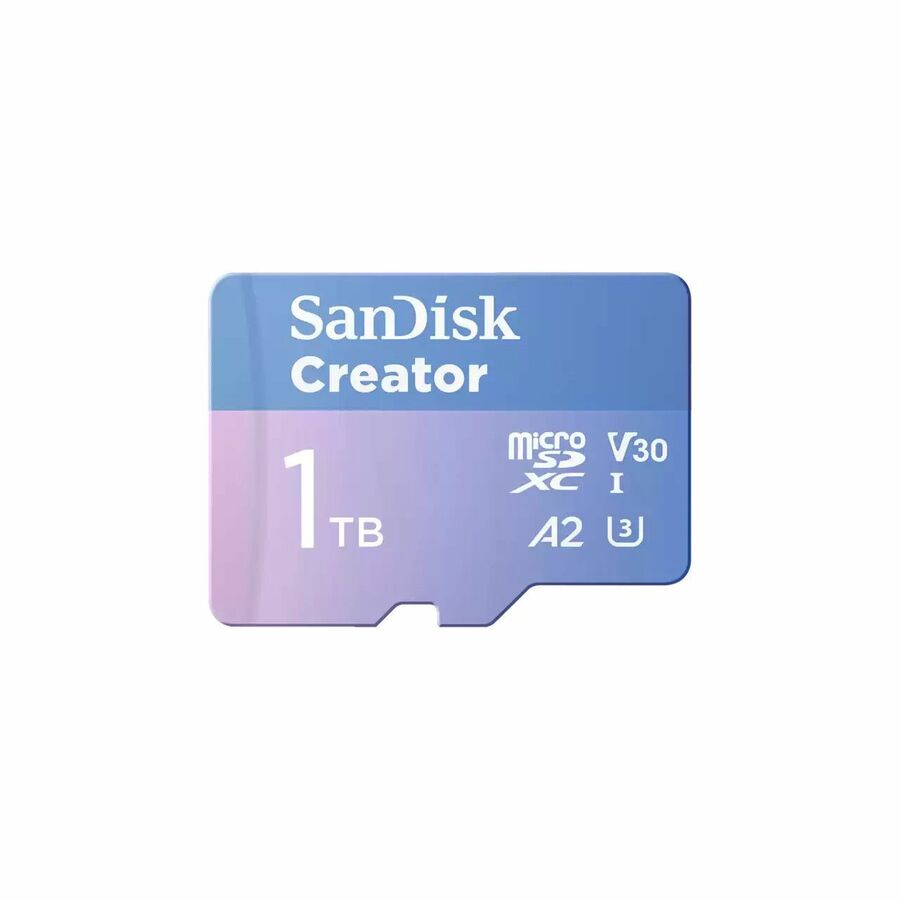 SanDisk SDSQXAV-1T00-GN6MS Creator - 1 TB Class 10/UHS-I (U3) V30 microSDXC