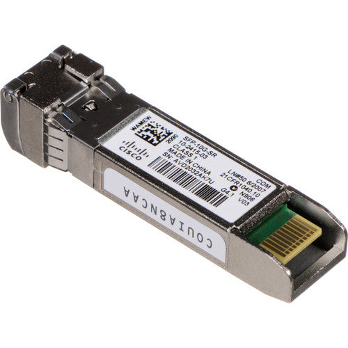 Cisco SFP-10G-SR= 10GBase-SR SFP+ Transceiver - 1 x 10GBase-SR
