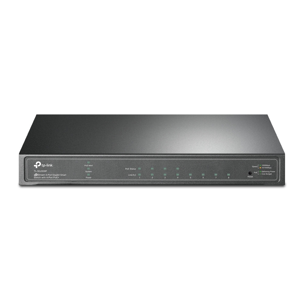 TP-Link SG2008P JetStream 8-Ports Ethernet Switch - 2 Layer - Manageable