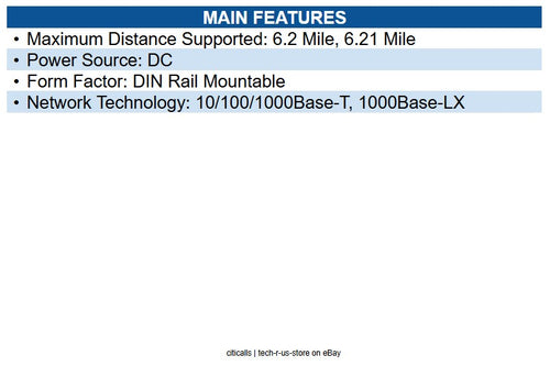 Transition Networks SISTG1014-211-LRT-B Unmanaged Hardened Gigabit Ethernet