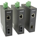 Transition Networks SISTG1040-211-LRT-B Ind Media Converter, 10/100/1000Base-T