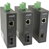 Transition Networks SISTG1040-211-LRT-B Ind Media Converter, 10/100/1000Base-T