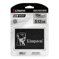 Kingston SKC600/512G Solid State Drive - 512G KC600 2.5" Retail