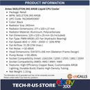ANTEC SKELETON 240 ARGB Liquid CPU Cooler 2x 120mm ARGB Fans AM5/LGA1700