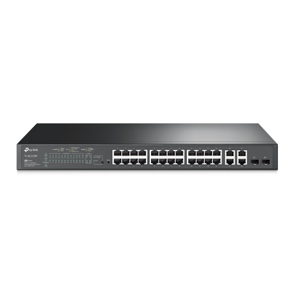 TP-Link SL2428P JetStream 24Port 10/100Mbps + 4Port Gigabit Smart Switch