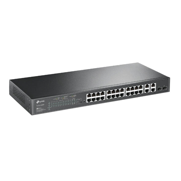 TP-Link SL2428P JetStream 24Port 10/100Mbps + 4Port Gigabit Smart Switch