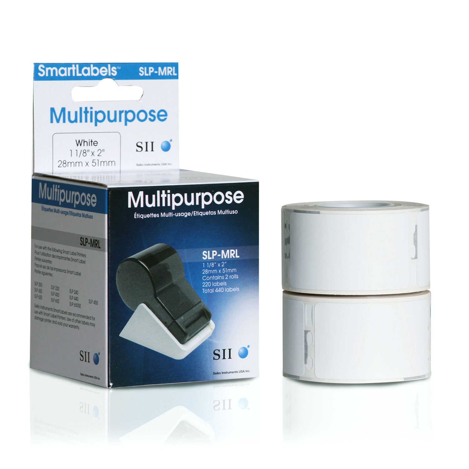 Seiko Instruments SLP-MRL SLP Multipurpose Labels 1-1/8