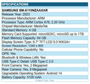 Samsung SM-X110NZAAXAR Galaxy Tab A9 8.7" WXGA+ Tablet OctaCore 4GB 64GB Gray