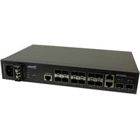 Transition Networks SM12DP2XA-NA Managed Gigabit Ethernet Fiber Switch 12