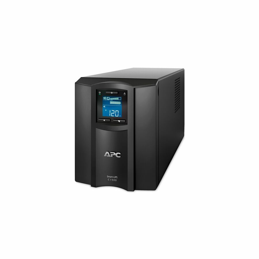 APC SMC1500C Smart-UPS C, Line Interactive, 1440VA, Tower, 120V - Black