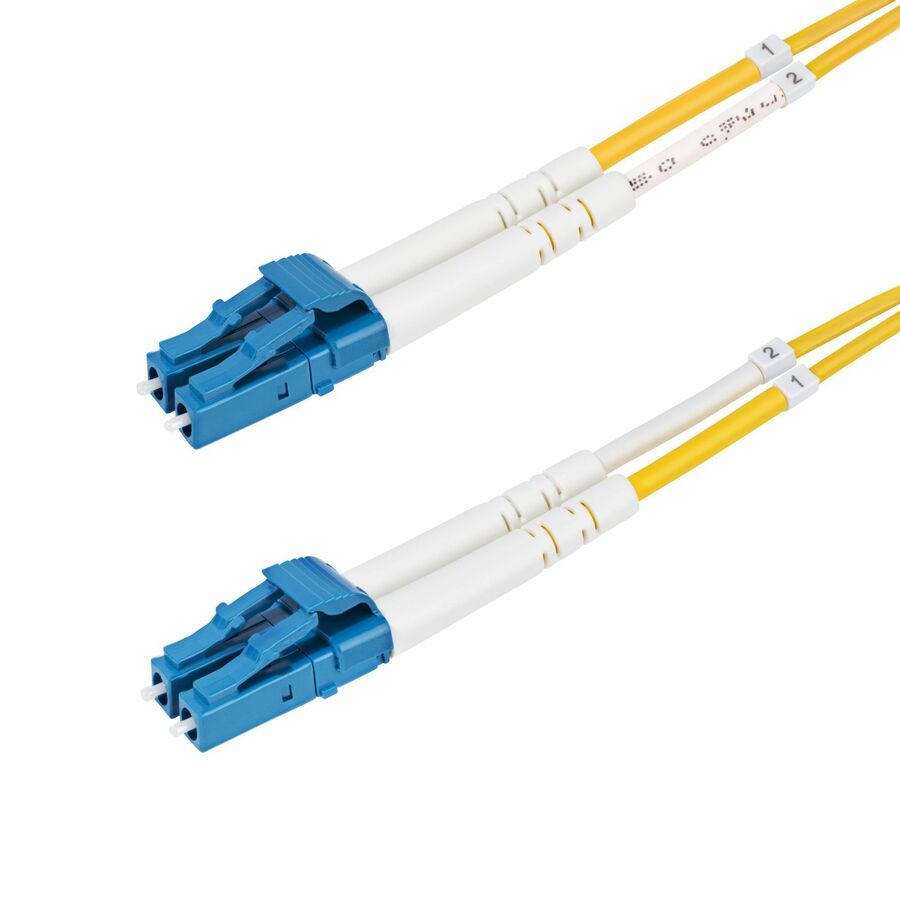 StarTech SMDOS2LCLC5M 16.4ft LC to LC  OS2 Single Mode Duplex Fiber Optic Cable