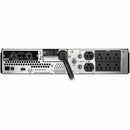 APC SMT3000RM2UNC Smart-UPS, Line Interactive, 3kVA, Rackmount 2U, 120V - Black