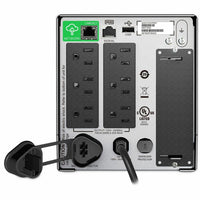 APC SMT750C Smart-UPS, Line Interactive, 750VA, Tower, 120V, 6x NEMA 5-15R outle
