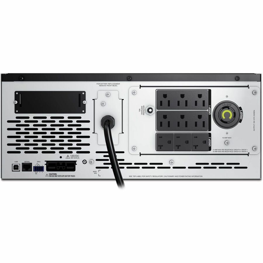 APC SMX2000LVNC Smart-UPS X, Line Interactive, 2000VA, Rack/tower convertible 4U