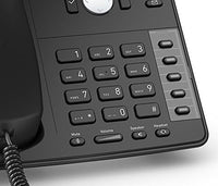 SNOM SNO-D715 4039 SIP VoIP IP Phone 2 Gigabit USB PoE Black No PS