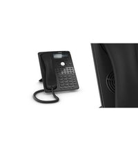 SNOM SNO-D725 3916 SIP VoIP IP Phone HiRes LCD 2 Gigabit USB PoE Black No PS