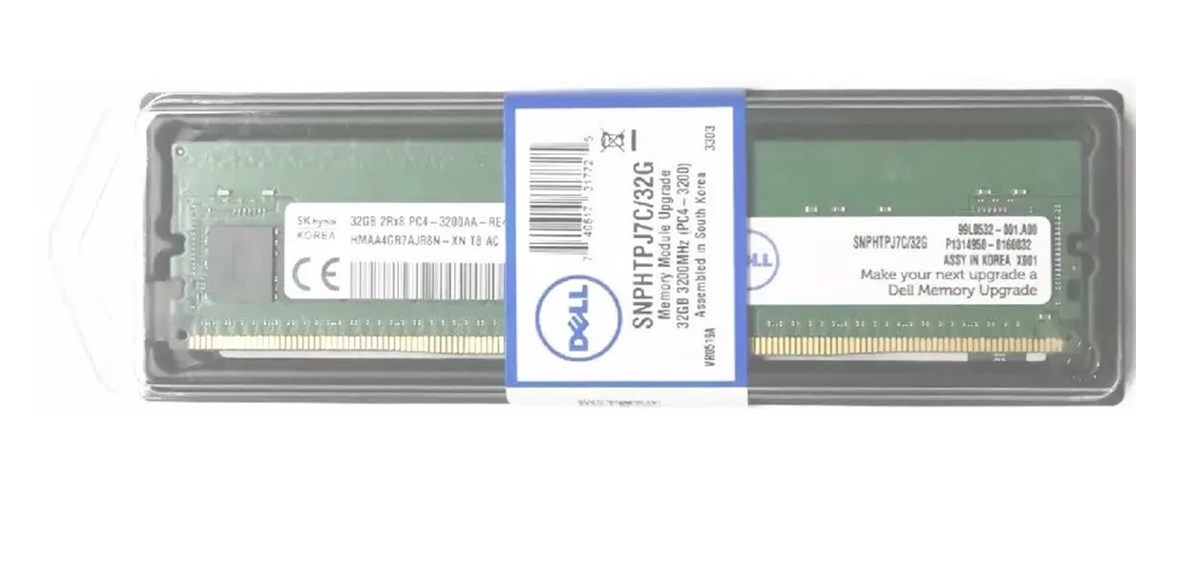 Dell SNPHTPJ7C/32G 32GB (2 X 16GB ) DDR4 SDRAM Memory Kit - For Server